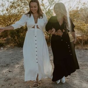 NWT Free People | String of Hearts Cutout Maxi Dress | XS